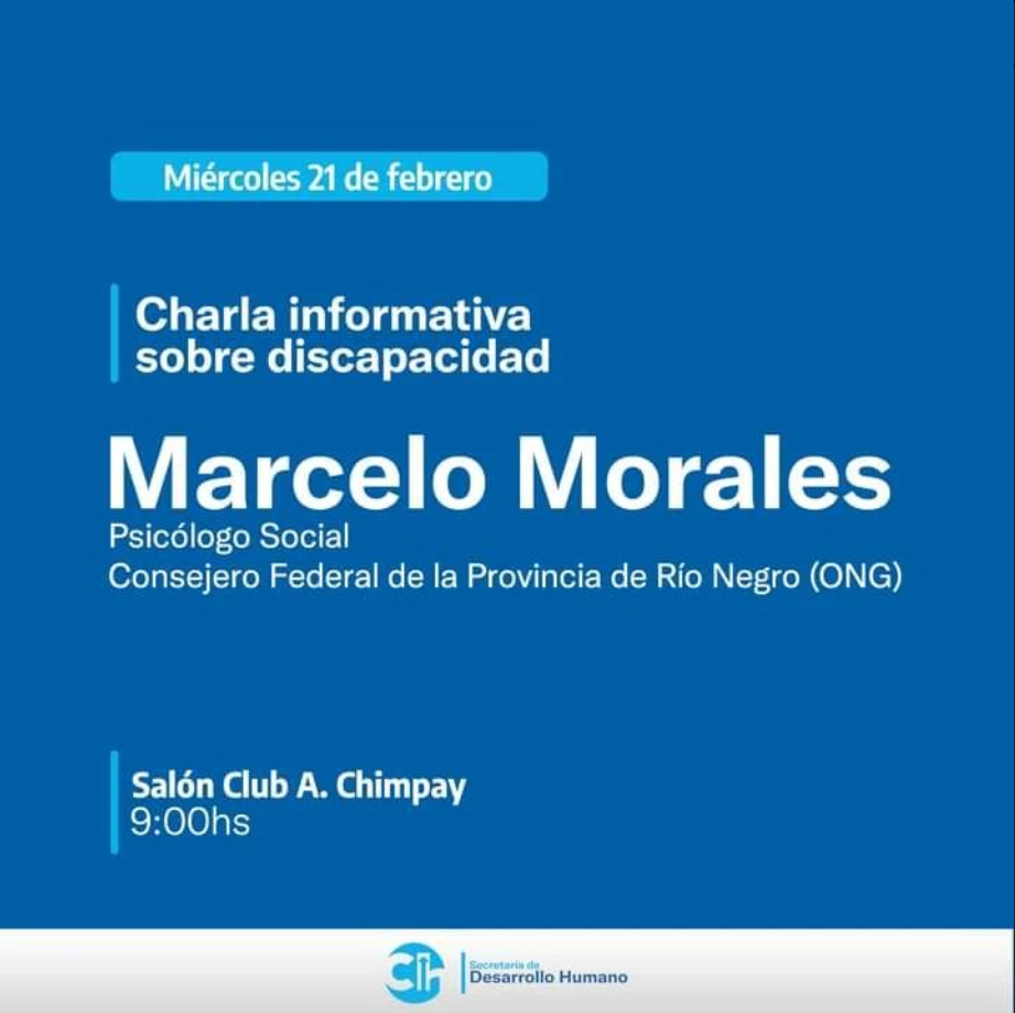 Charla Informativa sobre Discapacidad