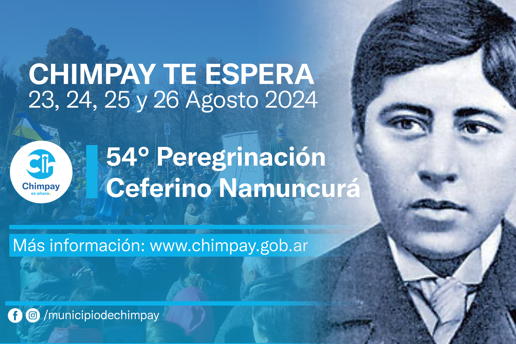 PEREGRINACIÓN A CEFERINO NAMUNCURÁ