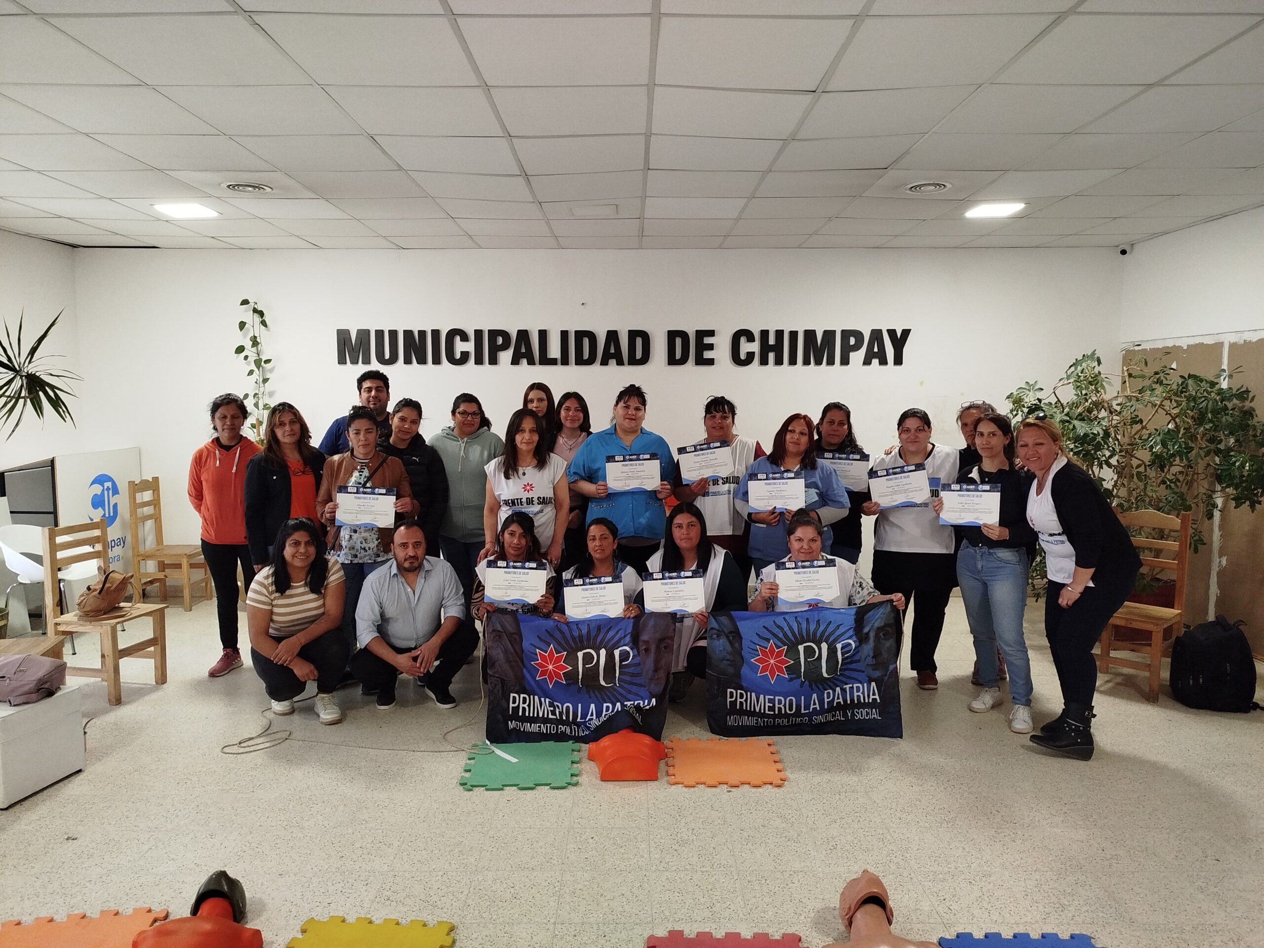 CAPACITACIÓN SOBRE RCP Y PRIMEROS AUXILIOS