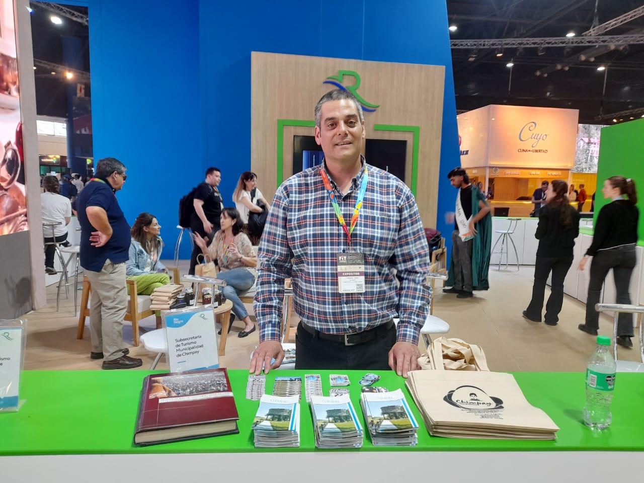 CHIMPAY PRESENTE POR PRIMERA VEZ EN LA FERIA INTERNACIONAL DEL TURISMO