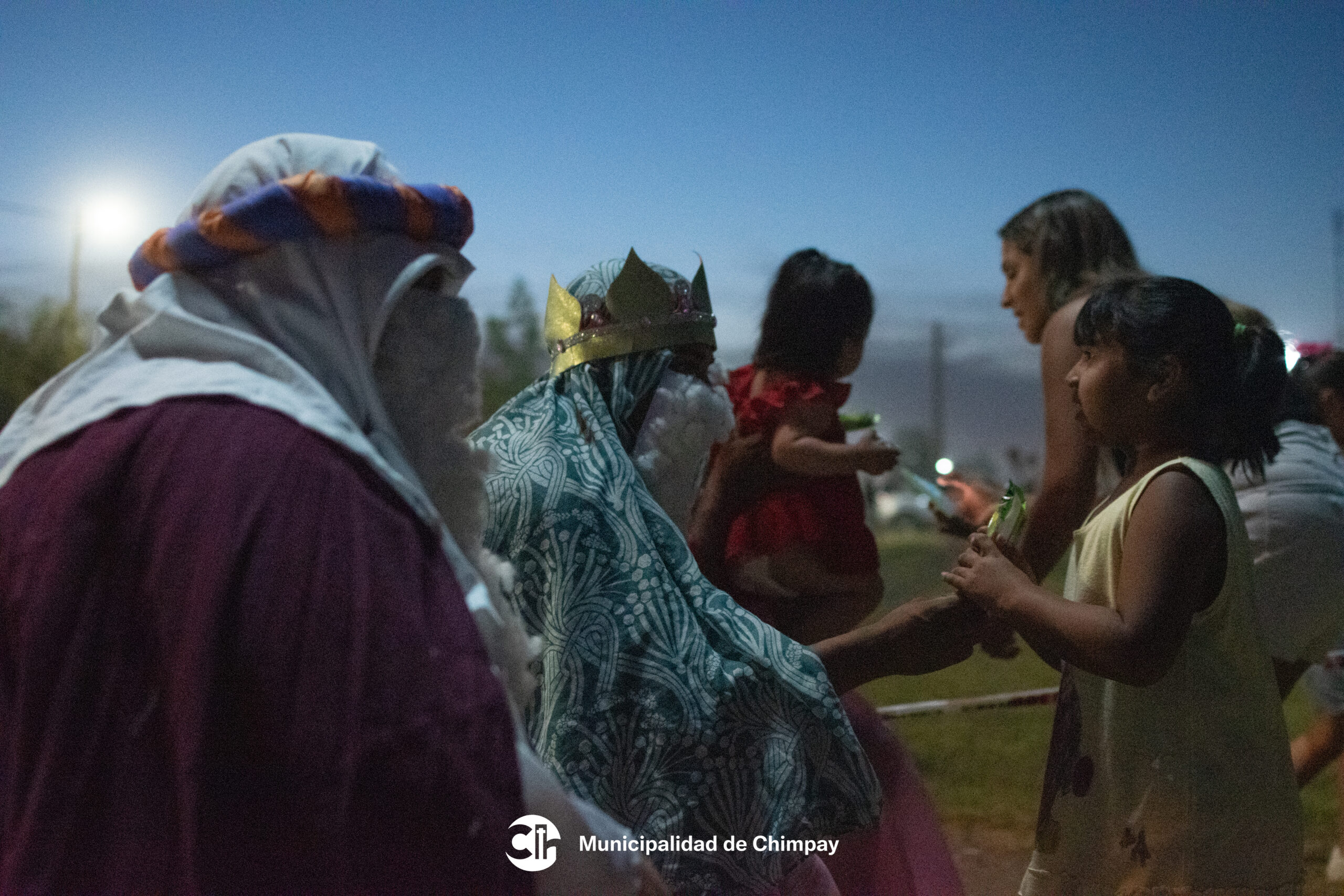 ¡LOS REYES PASARON POR CHIMPAY!